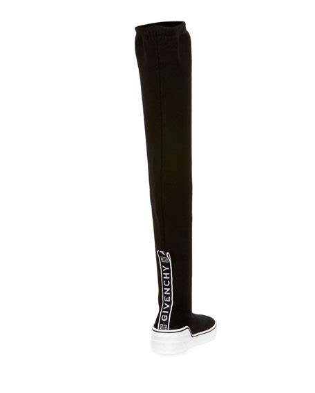 givenchy george v over the knee sneaker boots|Givenchy George V Over.